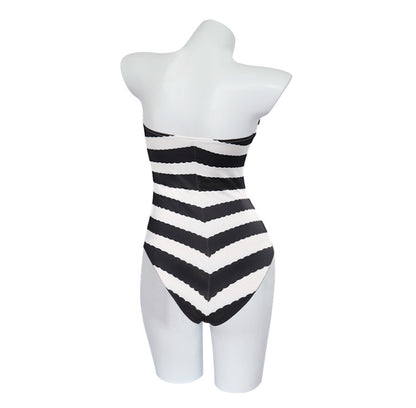 Barbie 2023 Film Barbie One Piece Swimsuit Cosplay Costume