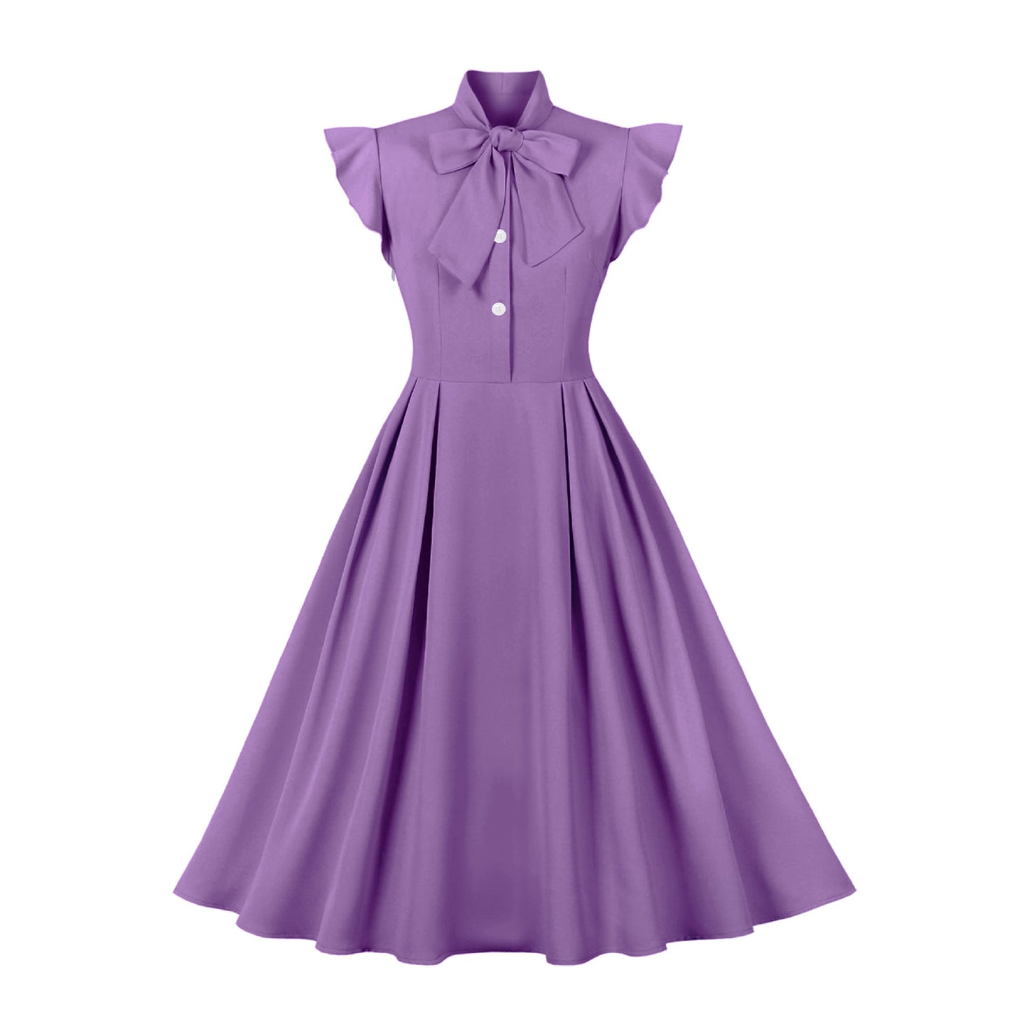 Vintage Ruffled Women Dresses