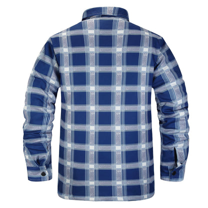Casual Long Sleeves Thicken Jacket Coats for Men