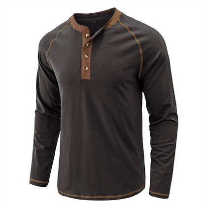 Casual Outdoor Long Sleeves Basic Shirts for Men