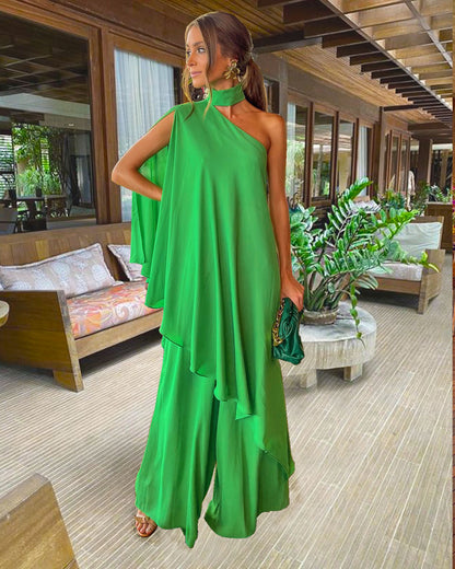Sexy One Shoulder Summer Outfits Dresses for Holiday