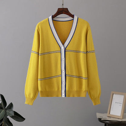 Vintage Loose Knitted Cardigan Sweaters