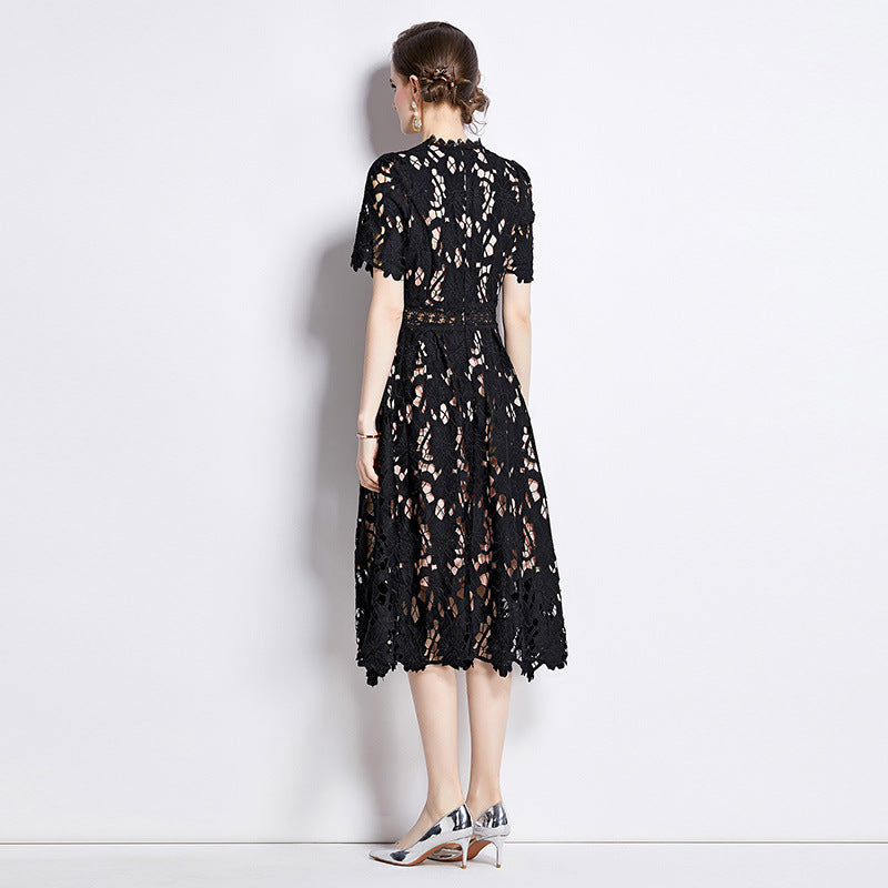 Luxury Fashion A Line Black Party Dresses