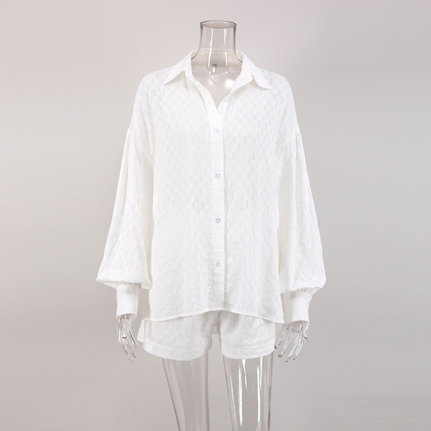 Designed Shirts & Shorts Two Pieces Suits for Women