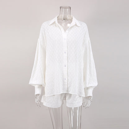 Designed Shirts & Shorts Two Pieces Suits for Women
