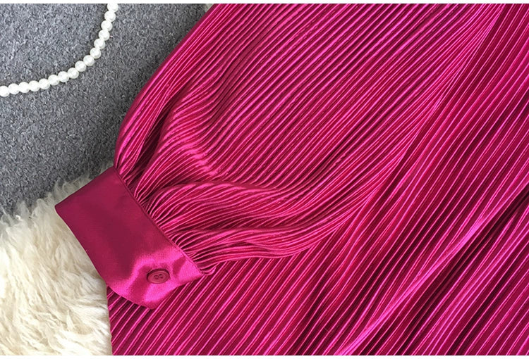 Fashion Candy Colors Long Sleeves Shirts & Elastic Long Pants