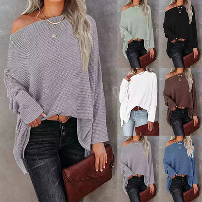 Casual Women Knitted Tops