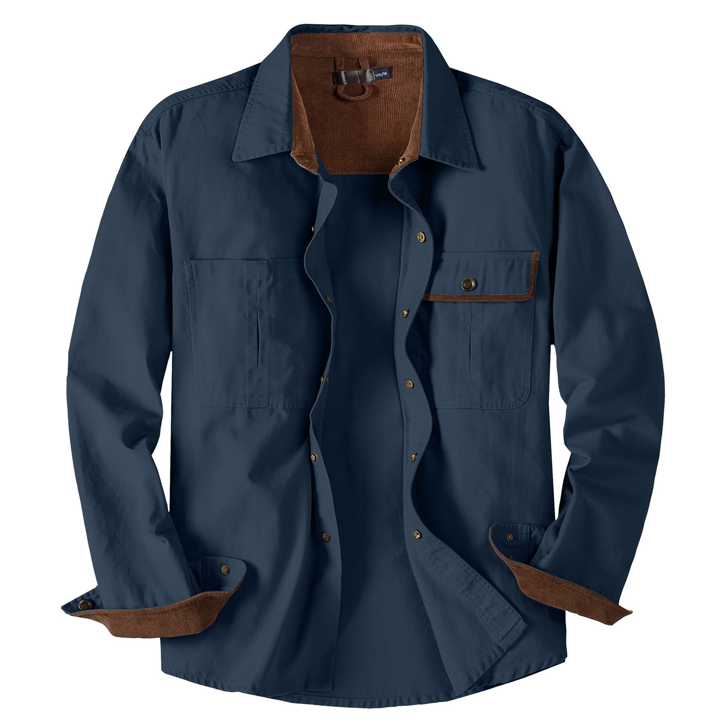 Casual Cotton Plus Sizes Long Sleeves Shirts for Men