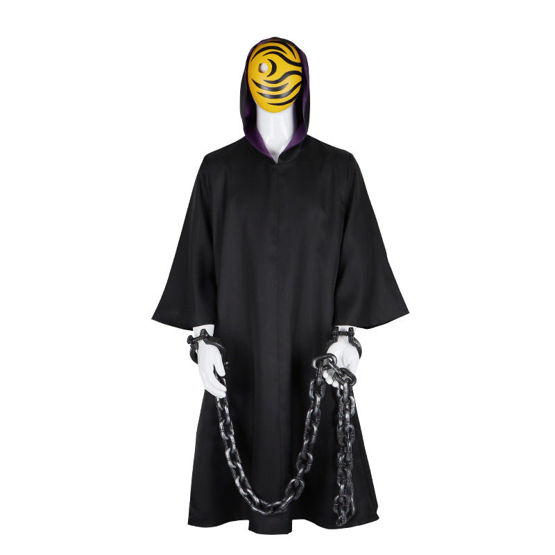 Naruto A Fei Cloak Mask Cosplay Costumes 0806