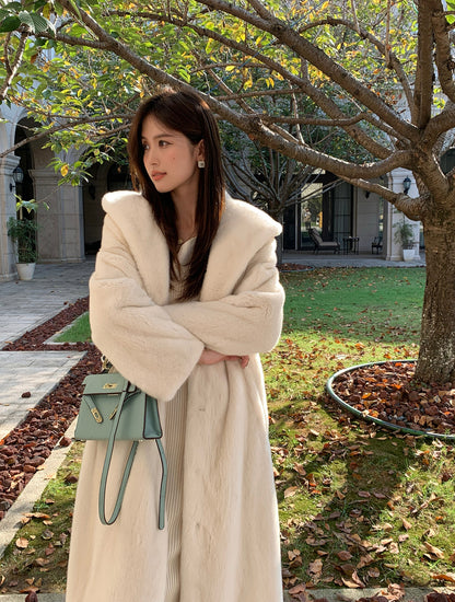Fashion Women Faux Fur Hoodies Coats for Women