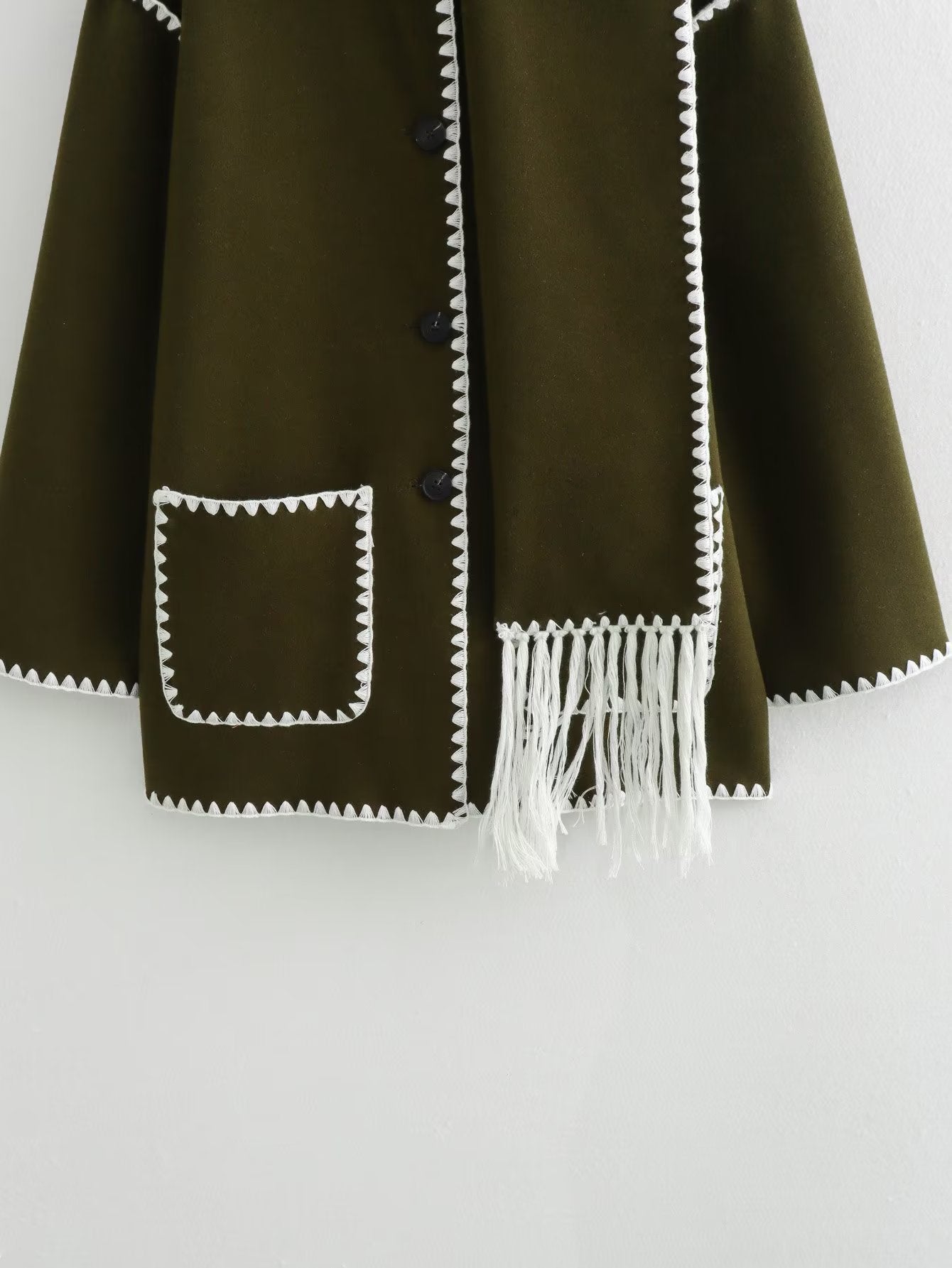 Fashion Women Nylon Coats with Scarves