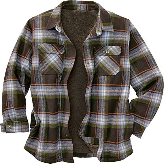 Casual Long Sleeves Velvet Men's Jacket