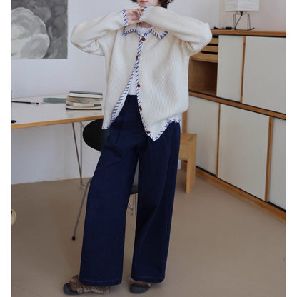 Casual Wool Knitted Women Cardigan Sweaters