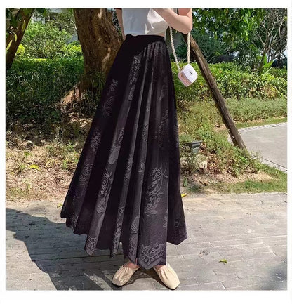 Fashion Fairy High Waist Women Long Skirts