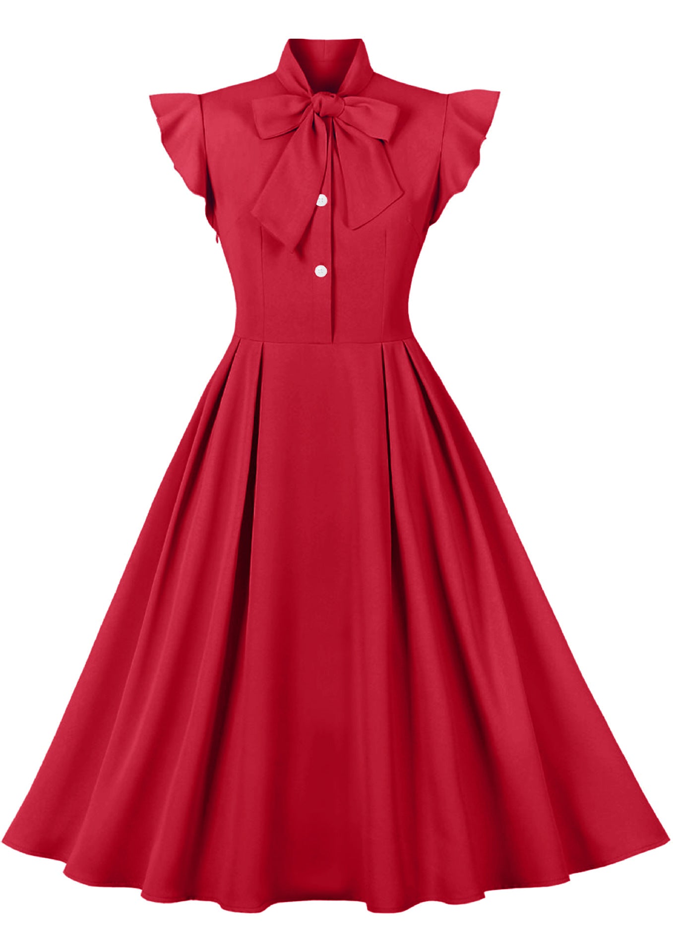 Vintage Ruffled Women Dresses