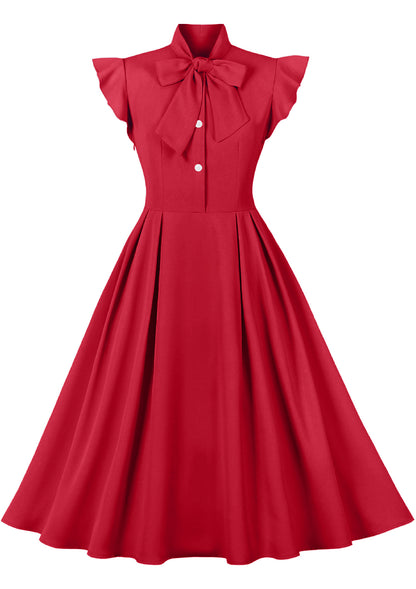 Vintage Ruffled Women Dresses
