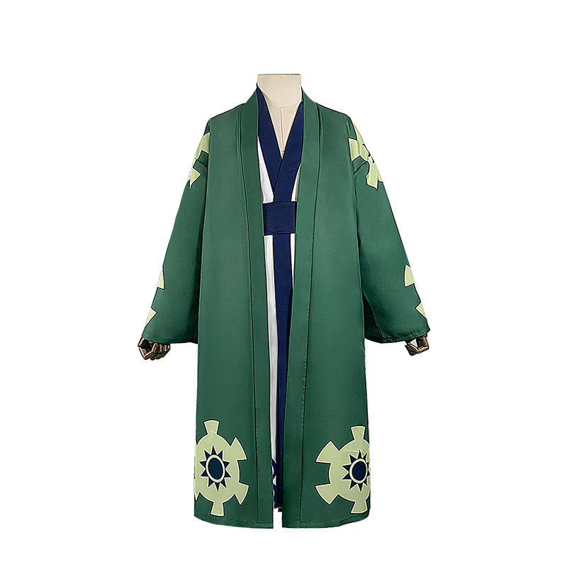 One Piece Sauron Yukata Kimono Cosplay Costume Suits 0602