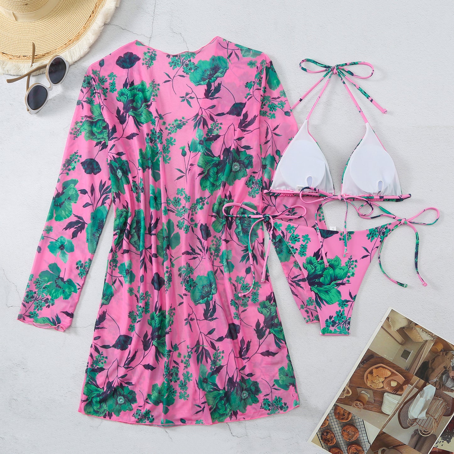Sexy 3pcs Bikini Swimsuits Sets