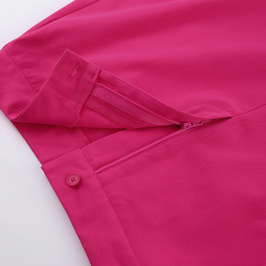 Casual Short Sleeves Shirts & Short Skirts for Women