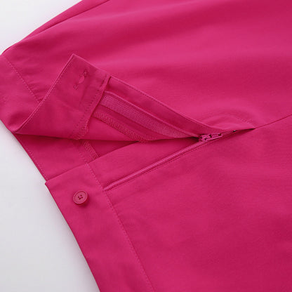 Casual Short Sleeves Shirts & Short Skirts for Women