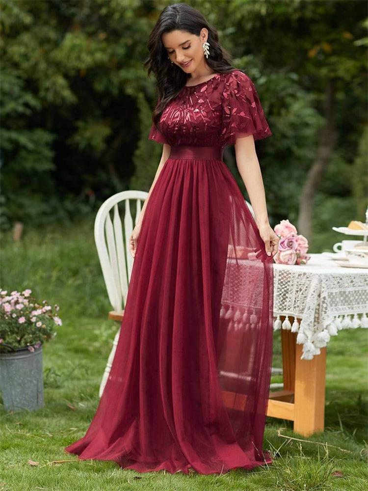Elegant A Line Evening Dresses for Women