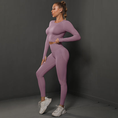 Fashion Simple Style Sports Yoga Suits for Women