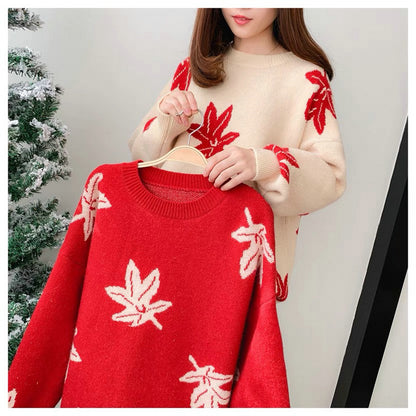 Casual Women Winter Knitted Pullover Sweaters