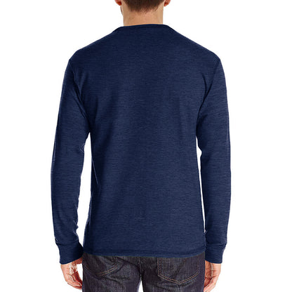 Casual Round Neck Long Sleeves T Shirts