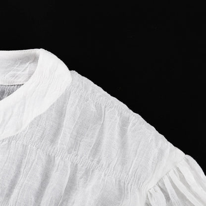 Casual Summer Long Sleeves Shirts with Strapless Tops and Shorts 3pcs Sets