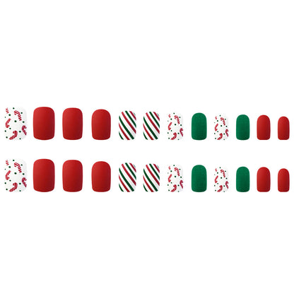 Classy Red Christmas Nails for Women