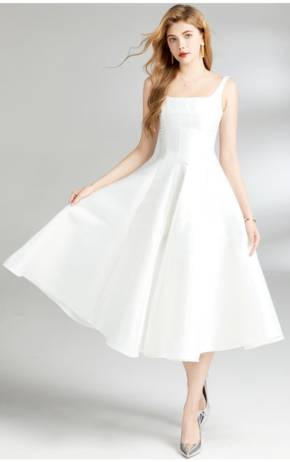 Vintage Simple Ball Evening Party Dresses