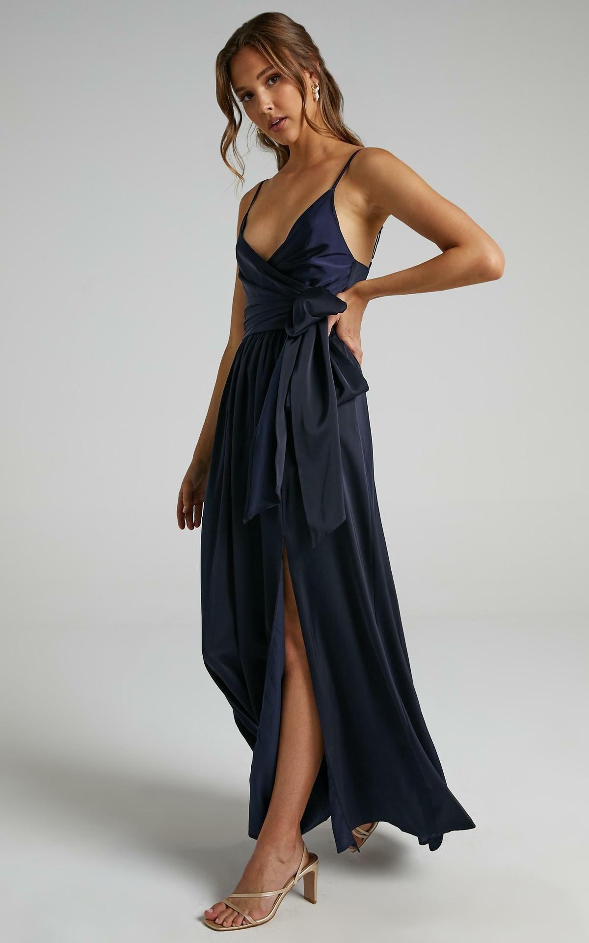 Sexy Satin Sleeveless Party Dresses