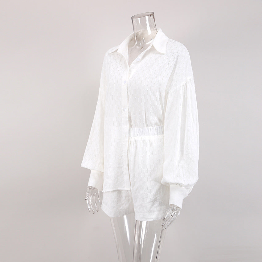 Designed Shirts & Shorts Two Pieces Suits for Women