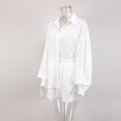 Designed Shirts & Shorts Two Pieces Suits for Women
