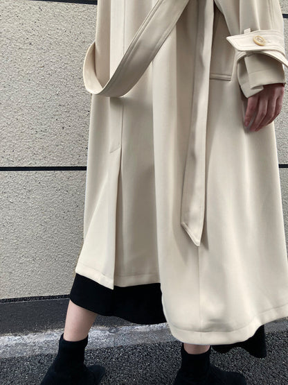 Fashion Loose Long Trench Coats for Women