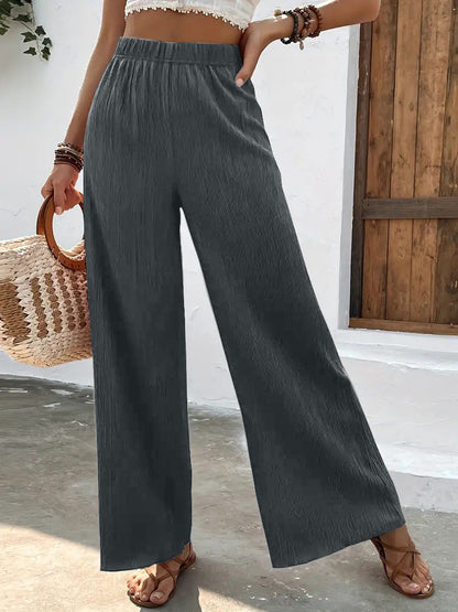 Casual Wide Legs Long Pants for Women