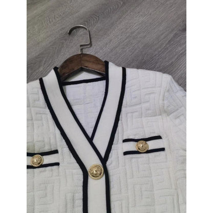 Fashion Short Knitted Women Cardigan Sweaters