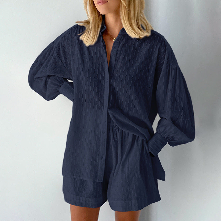 Designed Shirts & Shorts Two Pieces Suits for Women