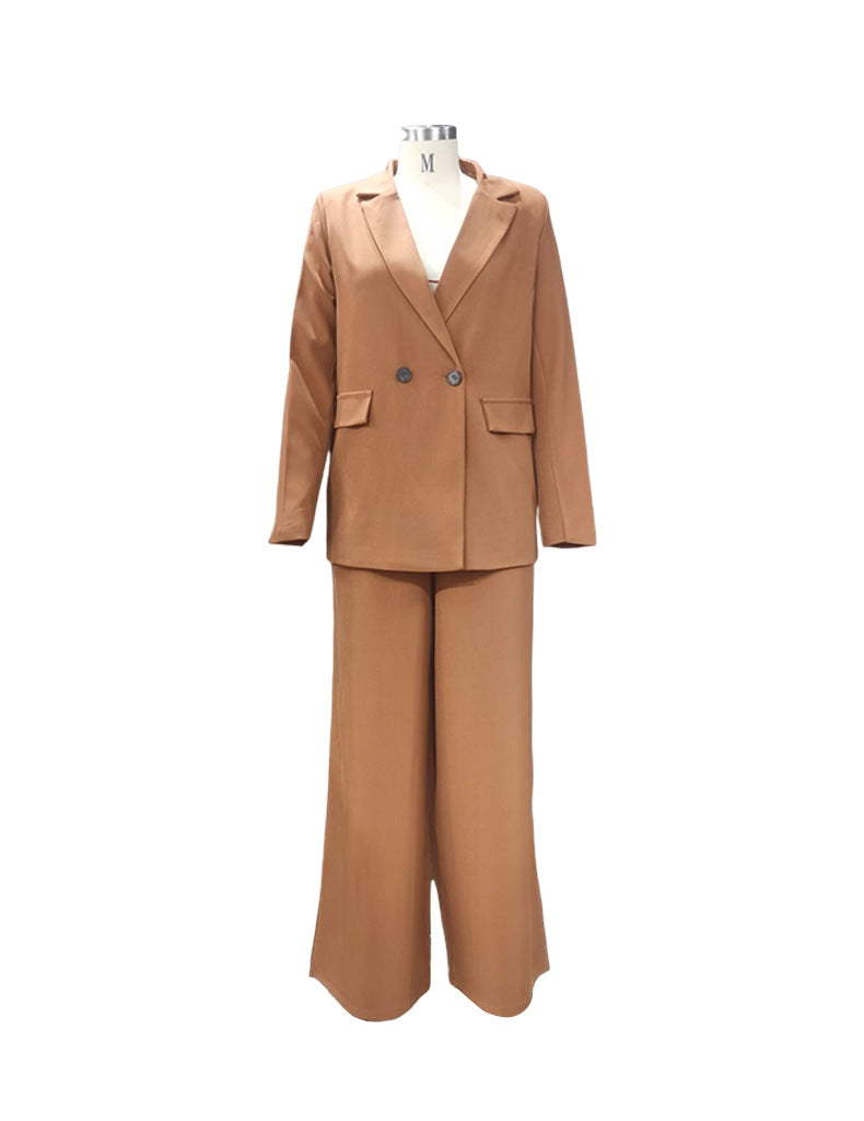 Fashion Long Sleeves Blazers and Pants for Women