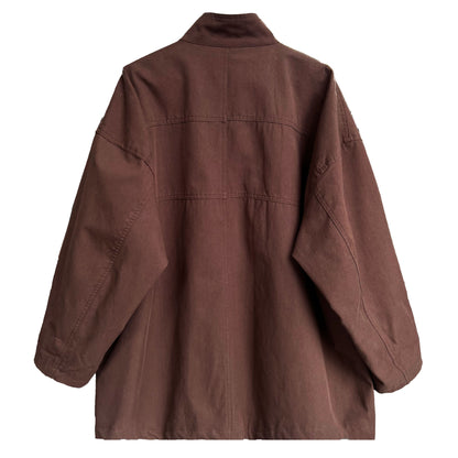 Fashion Stand Collar Oversize Coats
