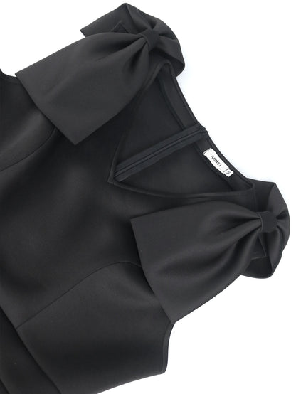 Sexy Sleeveless Plus Sizes Black Party Dresses