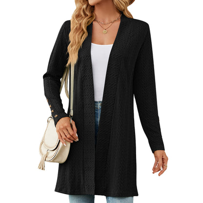 Casual Women Long Sleeves Knitted Cardigans