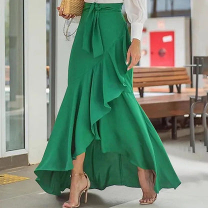Casual Summer Ruffled A Line Skirts for Women