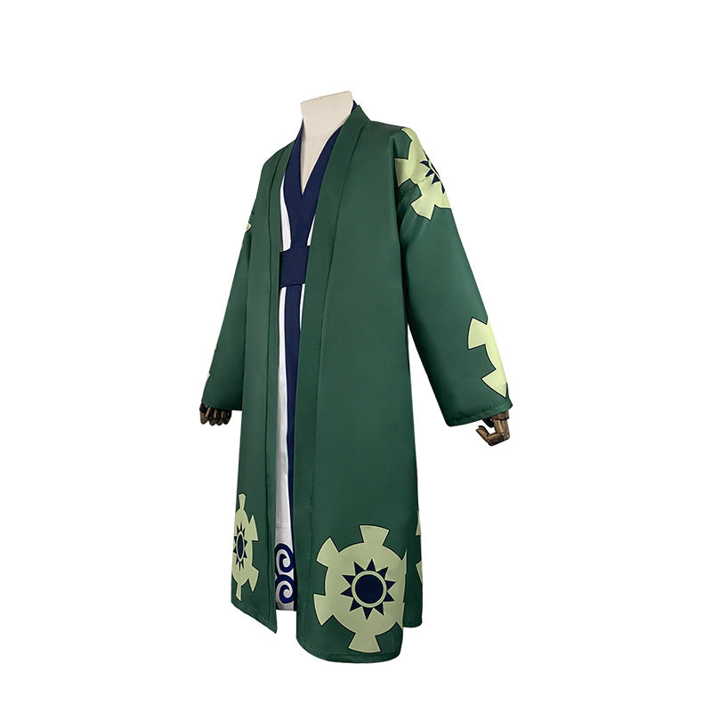 One Piece Sauron Yukata Kimono Cosplay Costume Suits 0602