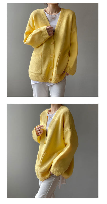 Casual Women Knitted Cardigan Sweaters