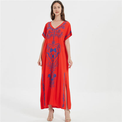 Casual Embroidery Summer Bikini Dresses