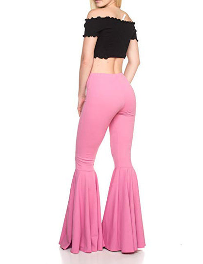 Sexy High Waist Mermaid Flare Pants