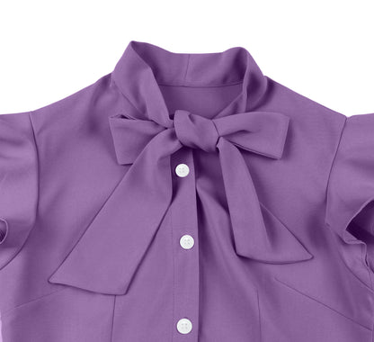 Vintage Ruffled Women Dresses