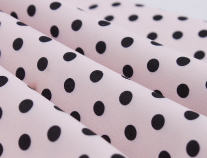 Vintage Polk Dot Short Sleeves Dresses
