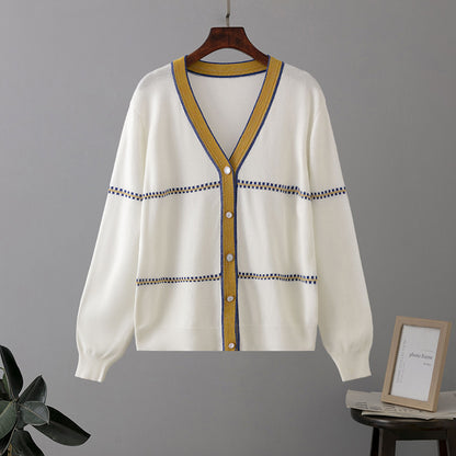 Vintage Loose Knitted Cardigan Sweaters